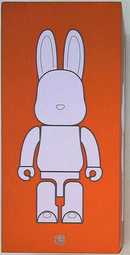 MEDICOM TOY - R@BBRICK CHROME ORANGE 400% ラブリック/未開封 MEDICOM TOY - R@BBRICK CHROME ORANGE 400% ラブリック/未開封