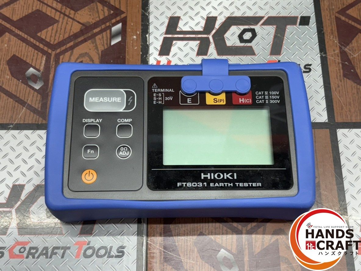 中古】日置電機 HIOKI FT6031 接地抵抗計 アーステスター ※通電確認