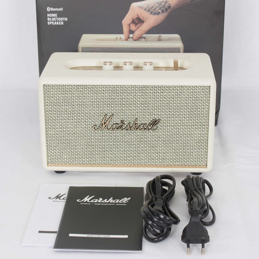 りか　マーシャル　アクトンIII   新品未使用　クリーム Marshall ACTON III BLUETOOTH CREAM ブルートゥーススピーカー