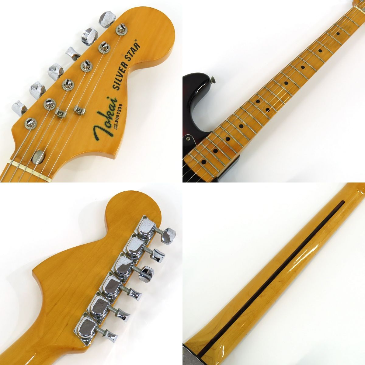 Tokai トーカイ SS-36 Silver Star 3TS シルバースター ストラトキャスター エレキギター ※中古 - メルカリ