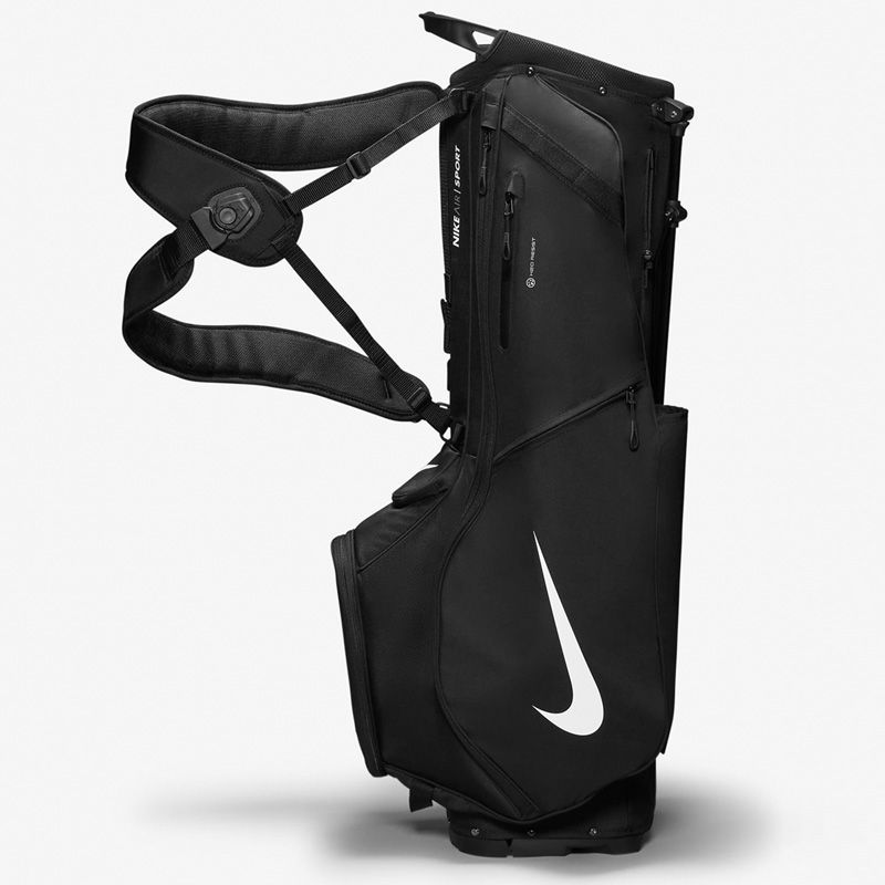 ナイキ エア ゴルフバッグ スタンドキャディバッグ 黒 GF3010-091 NIKE NIKE エアスポーツ2 GF3012 スタンド キャディバッグ GF3012-091