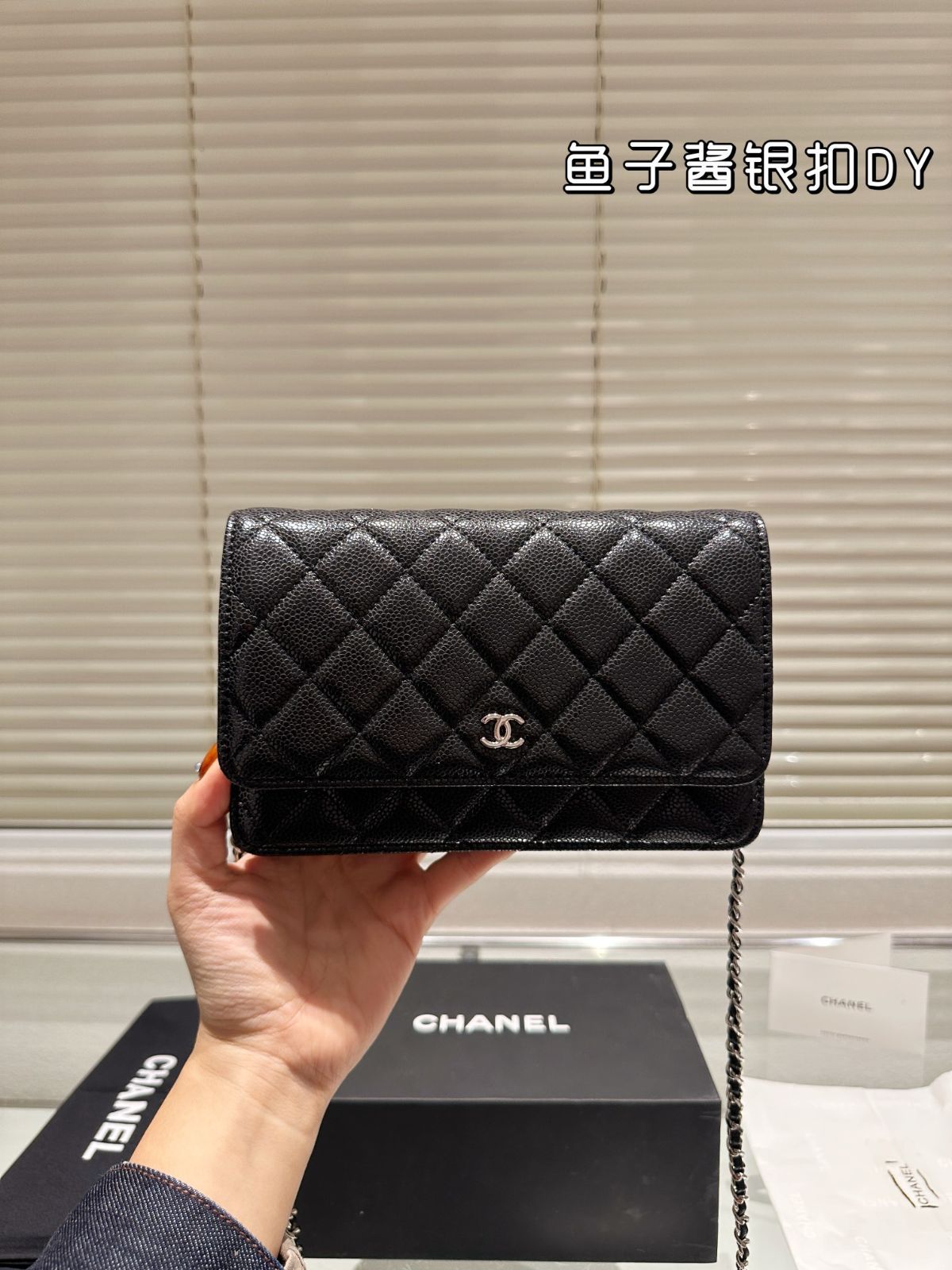 今日 CHANEL フィッシュローン ウォレットオンチェーン WOC クラゲタン ミニバッグ-WTO輸入2