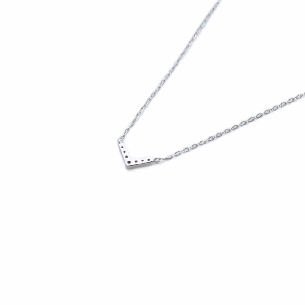 ete K10WG ダイヤモンド ネックレス K10WG レイヤー ダイヤモンド ネックレス（761732） ｜ women