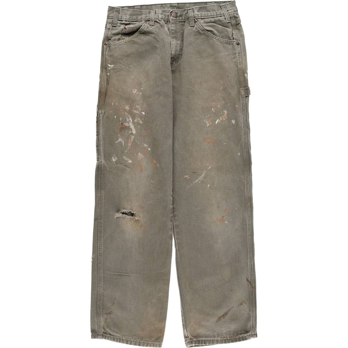 古着 ディッキーズ Dickies ダックペインターパンツ メンズw31相当|eaa522288