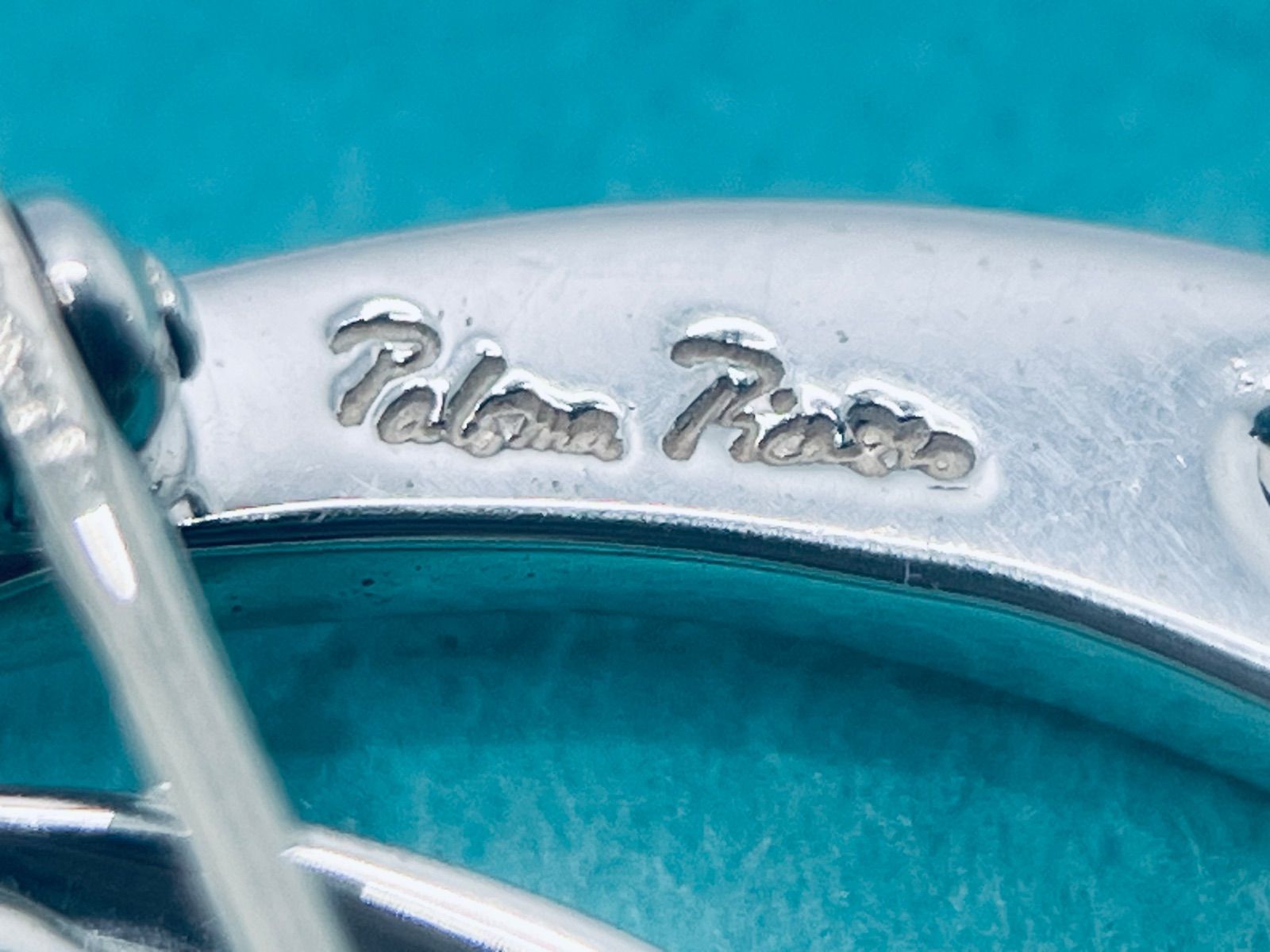a082 美品 Tiffany&Co. ティファニー クレセント ムーン ブローチ