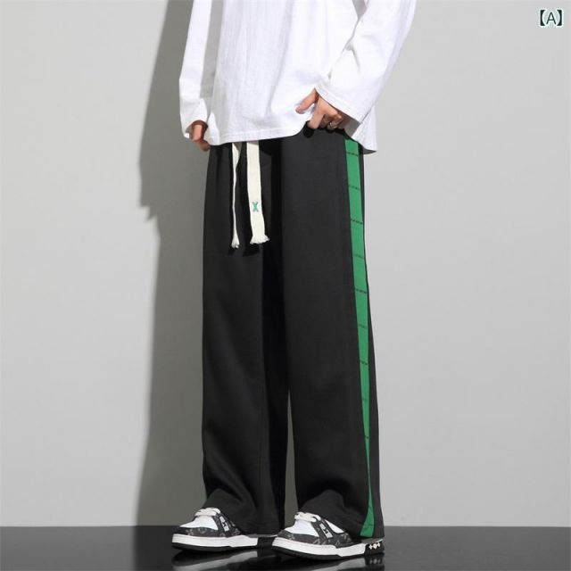 [6XL]メンズ ファッション 服 男性用 オシャレ シンプル 大人 かっこいい 大きいサイズ ストリート 紳士服 カジュアル パンツ 快適 ストレート 夏 スーツ