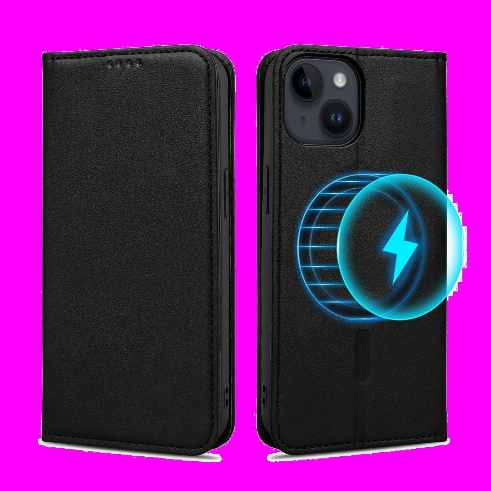 【新着商品】Rssviss iPhone 15 用 ケース 手帳型 MagSafe対応 iphone15 専用 カバー 手帳型 マグセーフ対応 アイフォン 15 用 ケース 手帳型 カード収納 iphone 15 用 手帳型 ケース ワイヤレス充電対応 ス