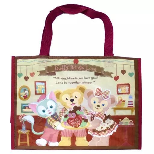 Disney - yuka☆スウィートダッフィー2017☆ショッピングバッグ他4点セット 中古】雑貨 ダッフィー＆シェリーメイ＆ジェラトーニ