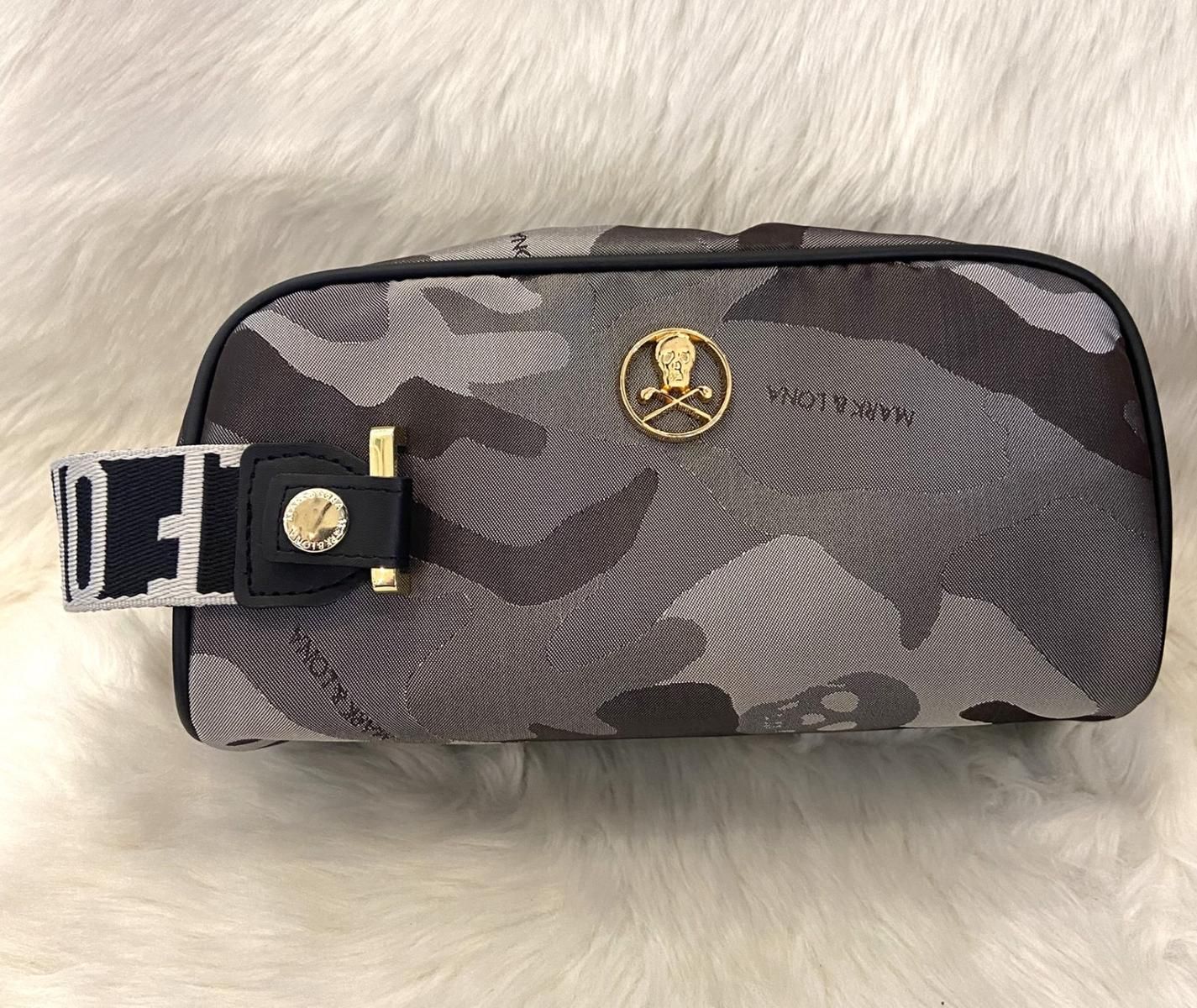 新品 MARK＆LONA スカル 迷彩 ゴルフバッグ クラッチポーチ 【公式通販】