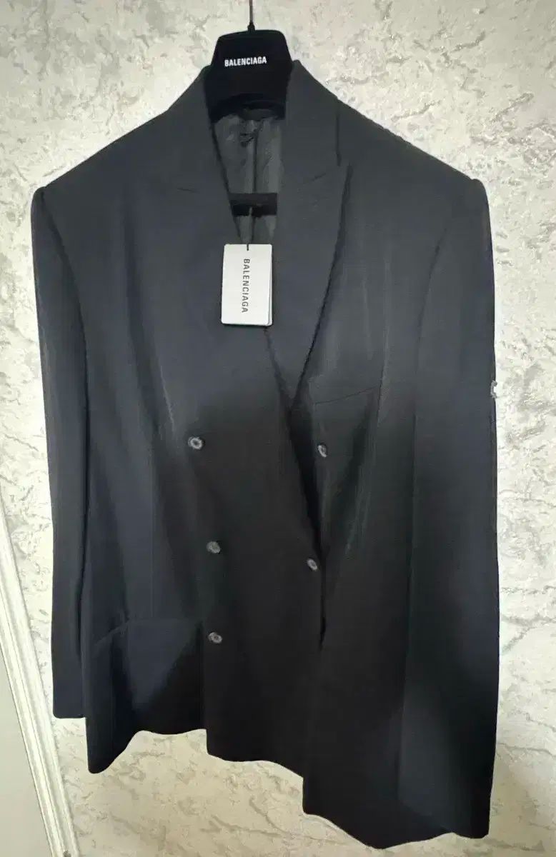 BALENCIAGA バレンシアガ ブレザー ジャケット 黒 46
