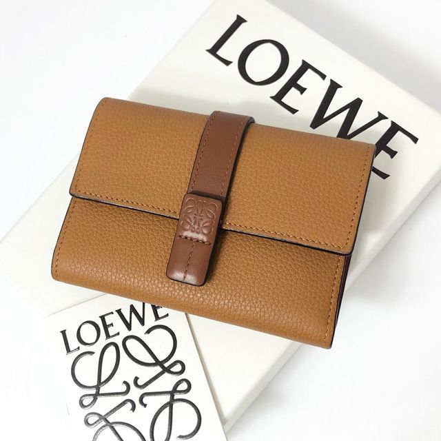 LOEWE 】 ロエベ バーティカルウォレット スモール 三つ折り財布