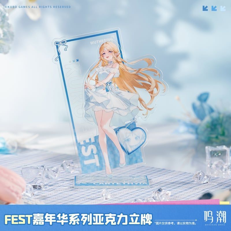 鳴潮・公式 アクリルスタンド（KURO FEST 嘉年華）カルテジア 今汐
