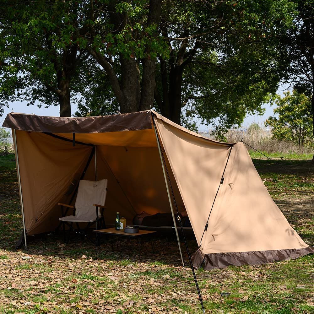 TOMOUNT パップテント TC軍幕 ソロテント 2人用 ポリコットンテント  