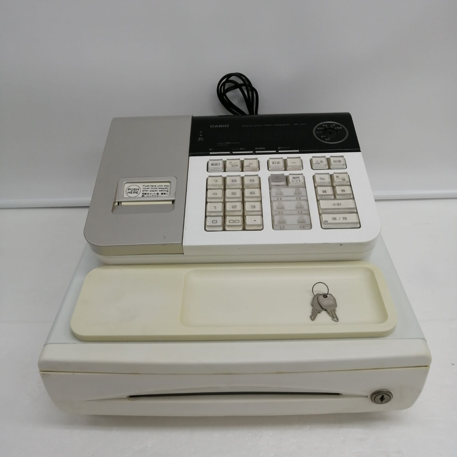 ジャンク CASIO レジ SE-S10