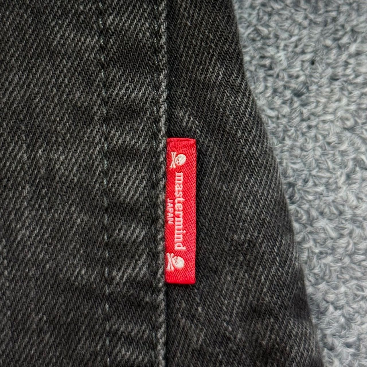 希少 MASTERMIND JAPAN スカルプリント ダメージ加工 切替 希少 MASTERMIND JAPAN スカルプリント ダメージ加工 切替