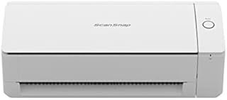 リコー PFU ドキュメントスキャナー ScanSnap iX1300 最新|高速毎分30枚|両面読取|Uターンスキャン リターン スキャン対応|Wi-Fi対応|USB接続|コンパクト|書類|レシート|名刺|写真 White