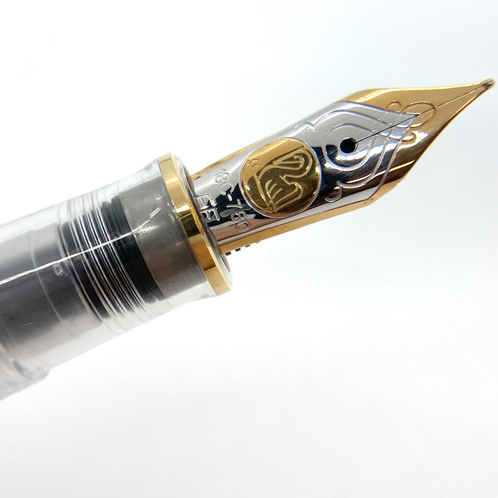 ペリカン Pelikan 万年筆 デモンストレーター クリア M800 18C-750