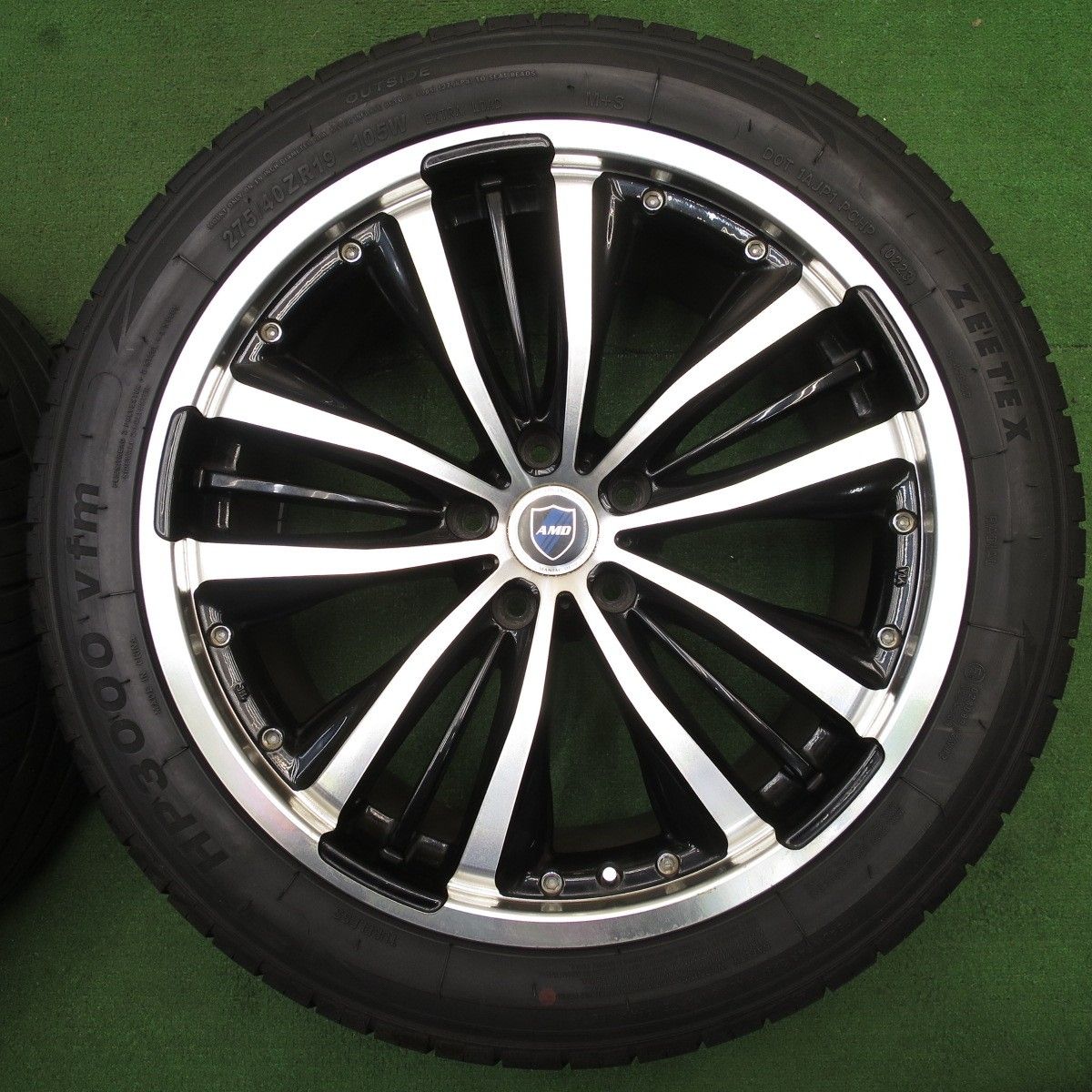 バリ溝！23年！9分☆245/45R19 275/40R19 ジーテックス HP3000 vfm AMD 