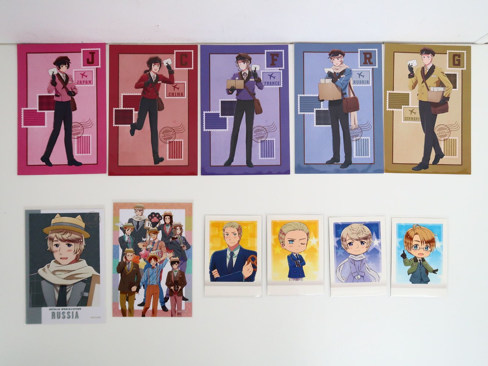 11枚セット ヘタリア ポストカード・ブロマイド・ぱしゃこれ - メルカリ