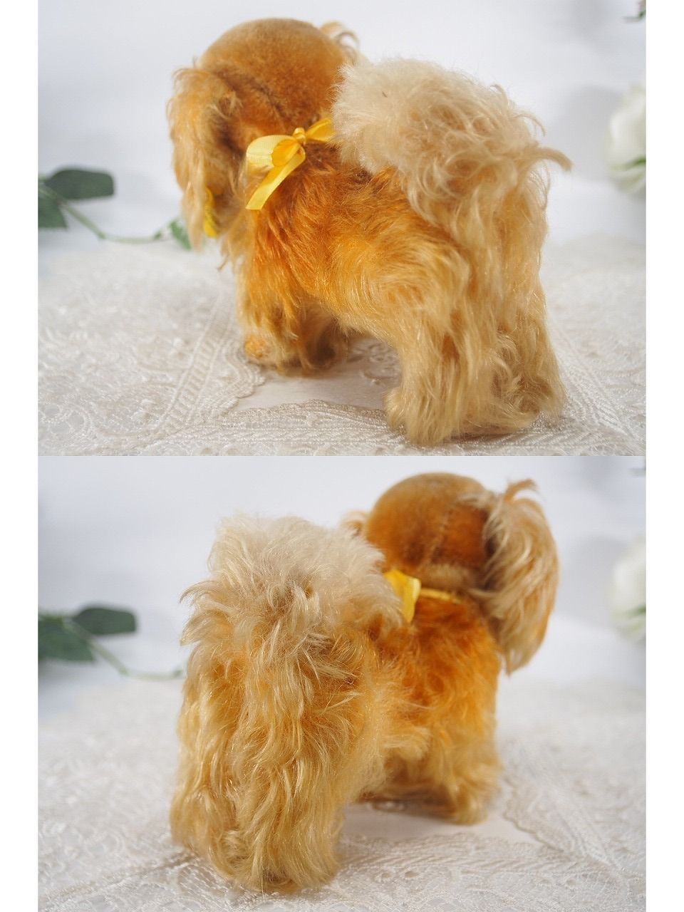 シュタイフ★Pekinese Peky 14cm オールID's完品★ペキニーズ シュタイフ Peky ペキニーズ | Fussel