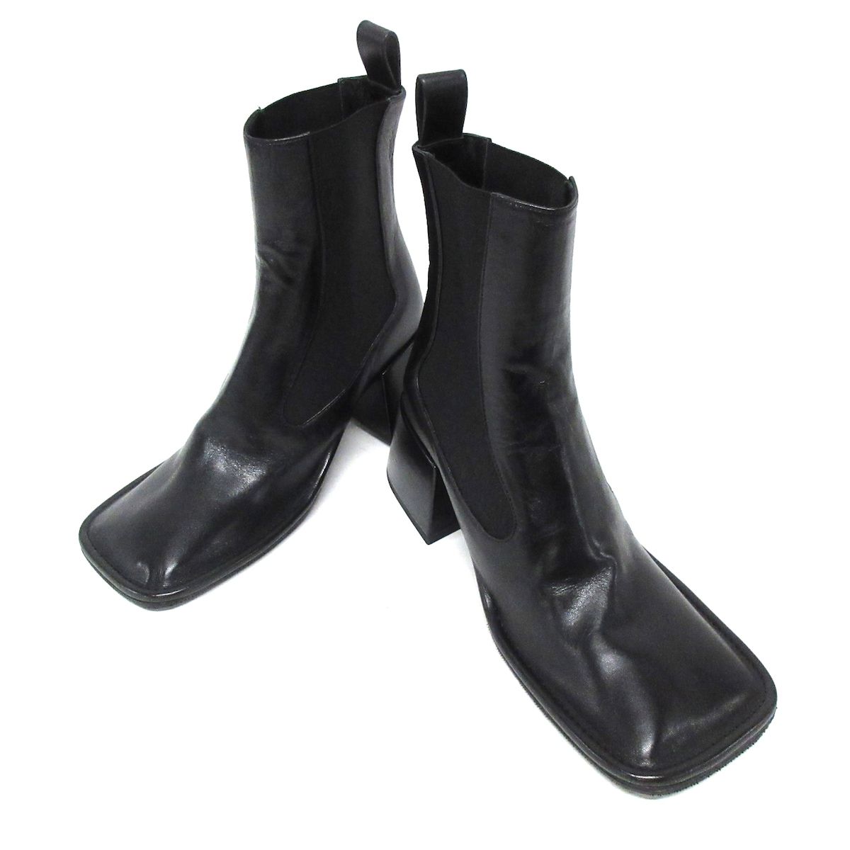 Jil Sander サイドゴアブーツ ショートブーツ JIL SANDER - 美品 ジルサンダー JIL SANDER ブーツ ショート