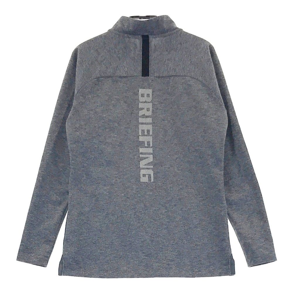 BRIEFING ハーフジップ グレー レディースウェア BRIEFING ハーフジップ グレー レディースウェア