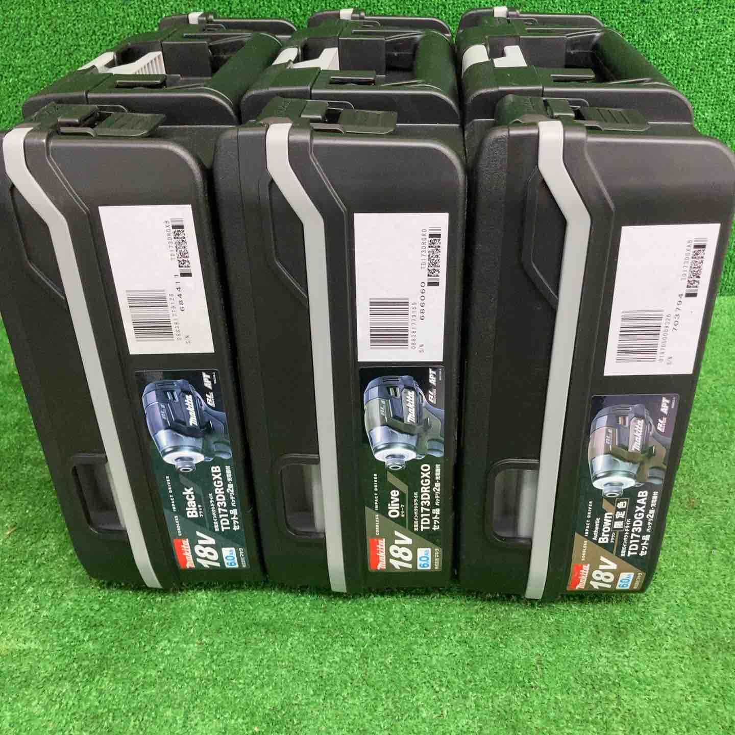 マキタ makita 18V インパクトドライバ 3台セット TD173DGXAB TD173DRGXO TD173DRGXB 鴻巣店