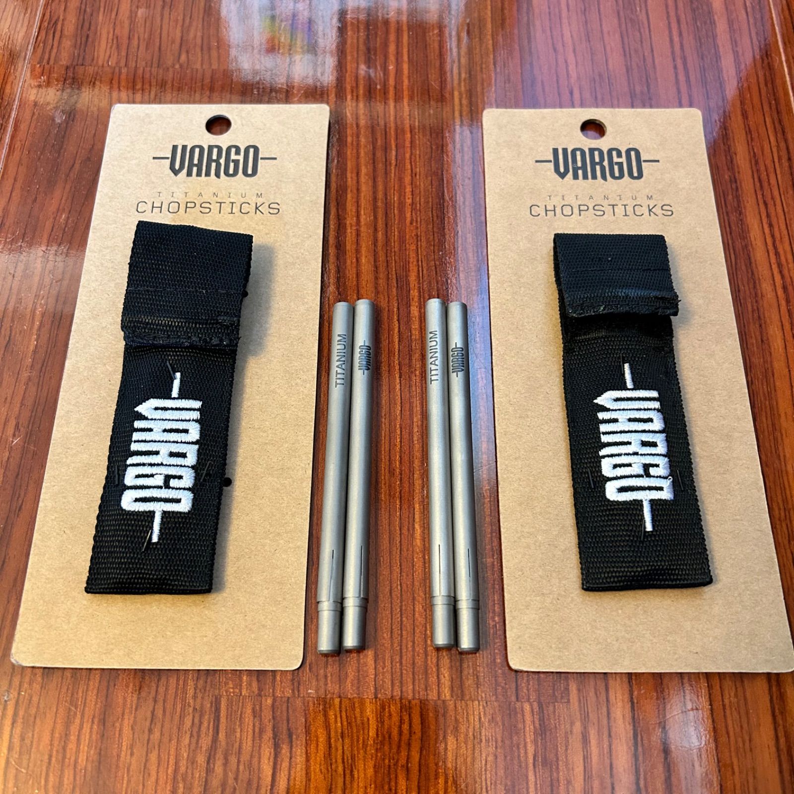 新品 Vargo Chopstick チタン製 チョップスティック 2本セット