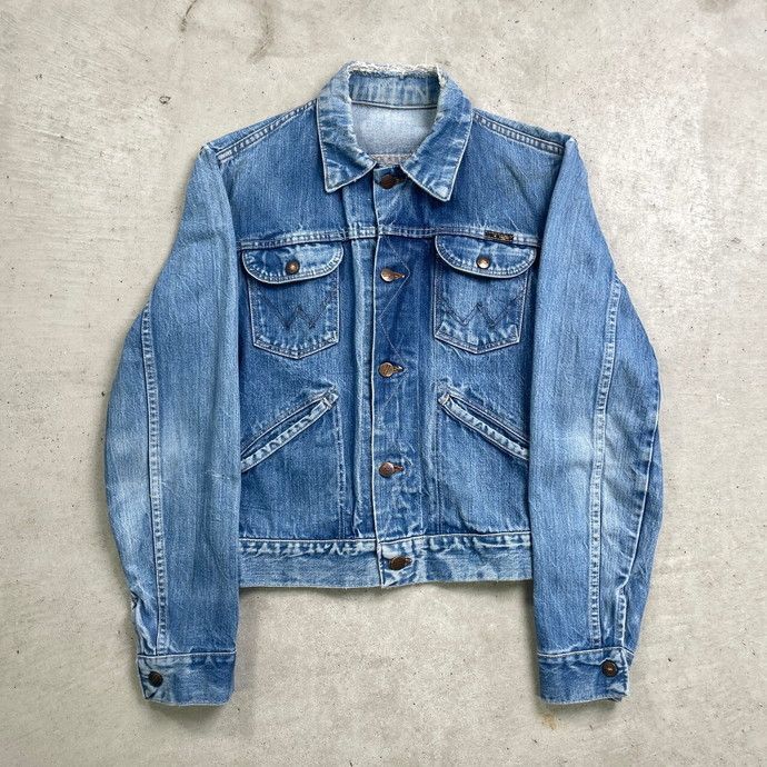 70～80年代 ユーロ Wrangler ラングラー デニムジャケット メンズS相当