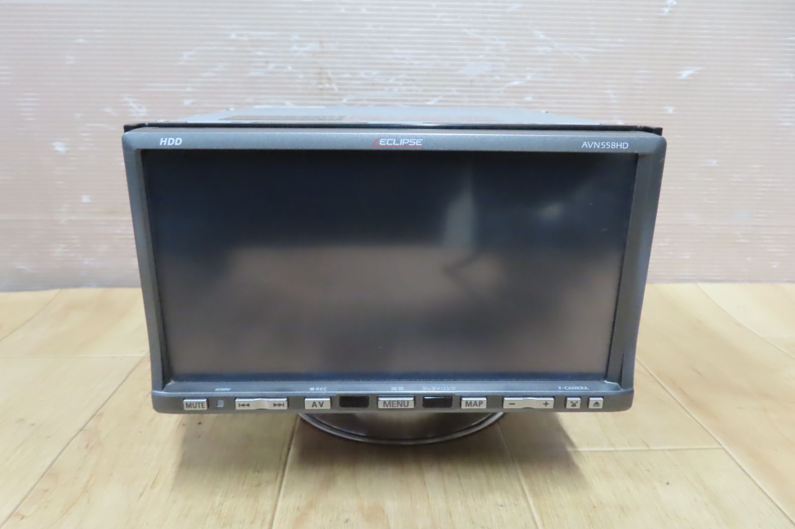 動作保証付☆V9601/イクリプス AVN558HD HDDナビ 地図2008年 TV