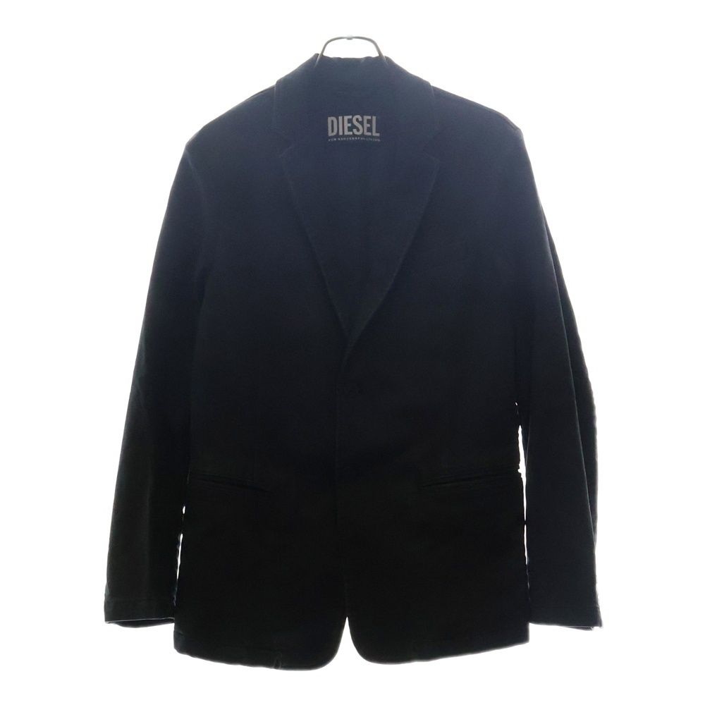 DIESEL ディーゼル ダメージ加工 テーラードジャケット ブラック 00SWN6