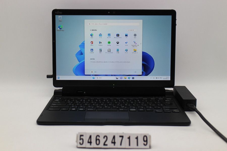 富士通 ARROWS Tab Q738/SB Core i5 8350U 1.7GHz/8GB/256GB(SSD)/13.3W/FHD(1920x1080) タッチパネル/Win11 【546247119】
