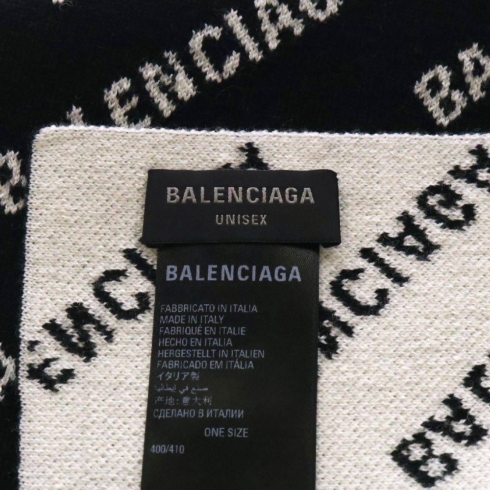 BALENCIAGA ロゴ入りマフラー・ストール 【公式通販】