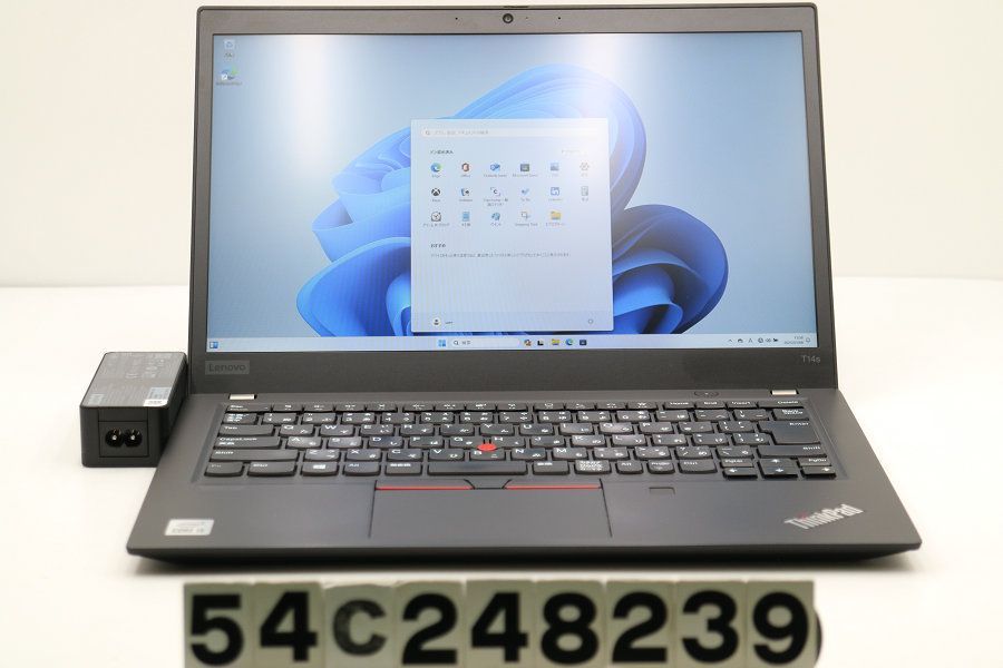 Lenovo ThinkPad T14s Core i5 10210U 1.6GHz/8GB/256GB(SSD)/14W/FHD(1920x1080)/Win11 【54C248239】