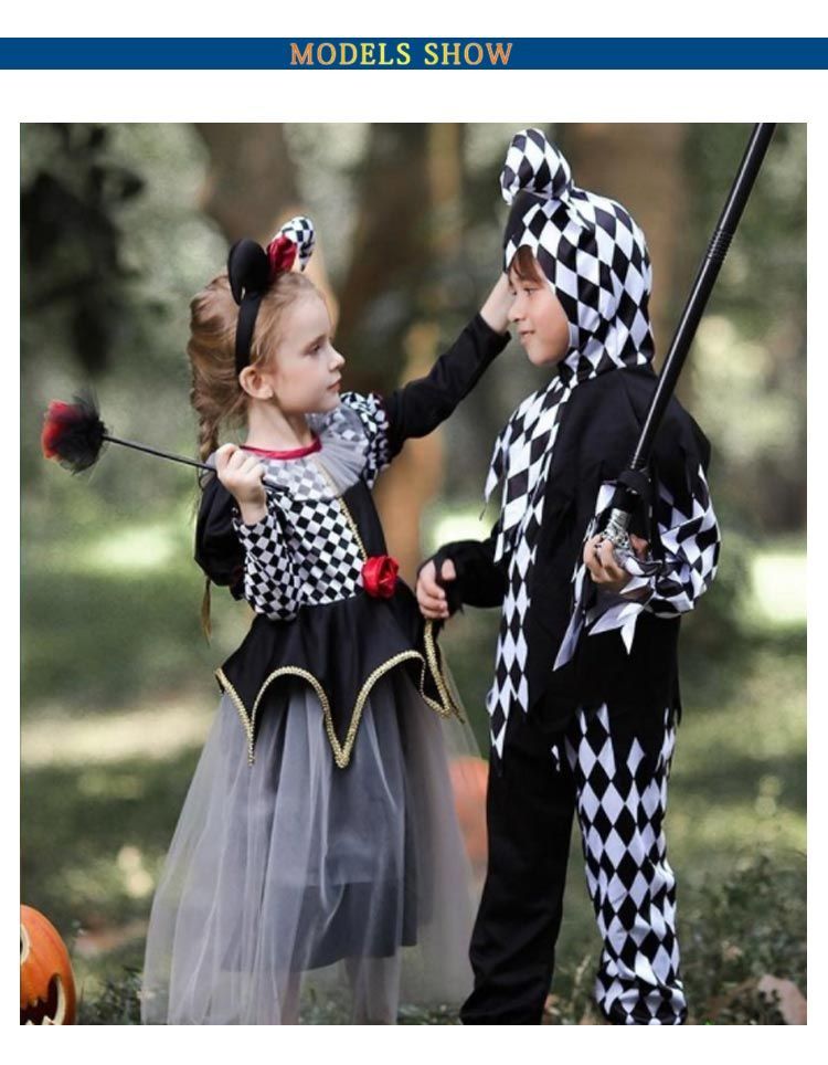 子供ハロウィン衣装 コスチューム キッズ コスプレ 文化祭 Joker 