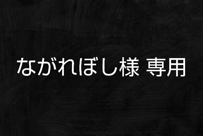 ながれぼし様 専用 - メルカリ