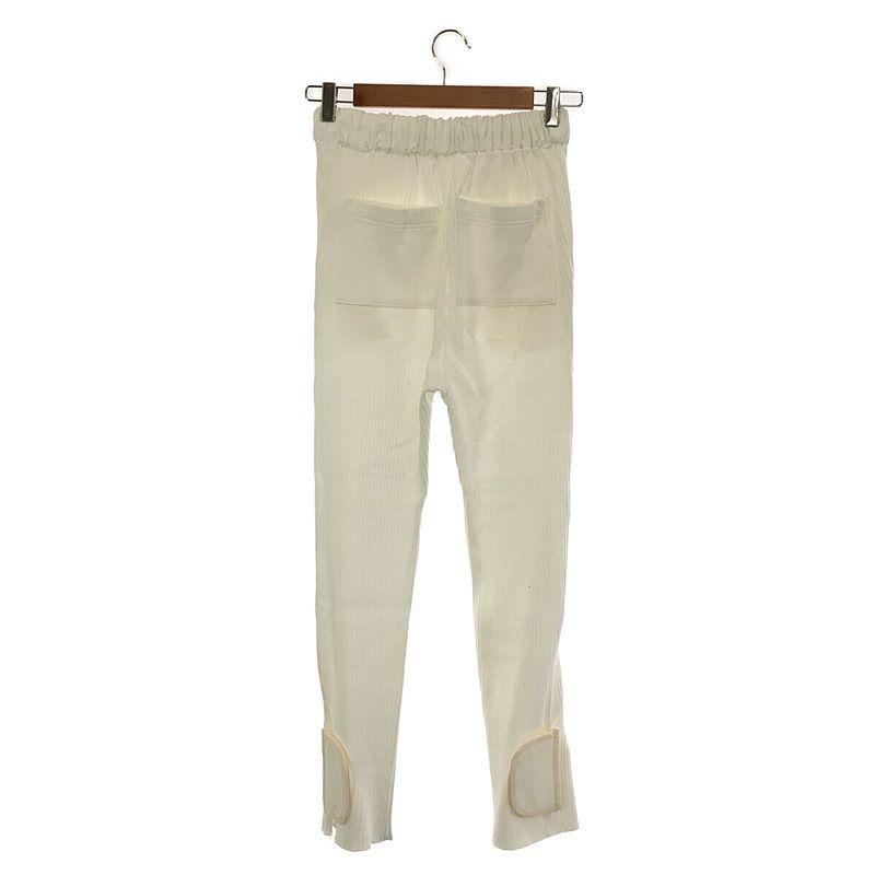 japoness m.u RIB adjastable pants グリーン japoness m.u RIB adjastable pants グリーン