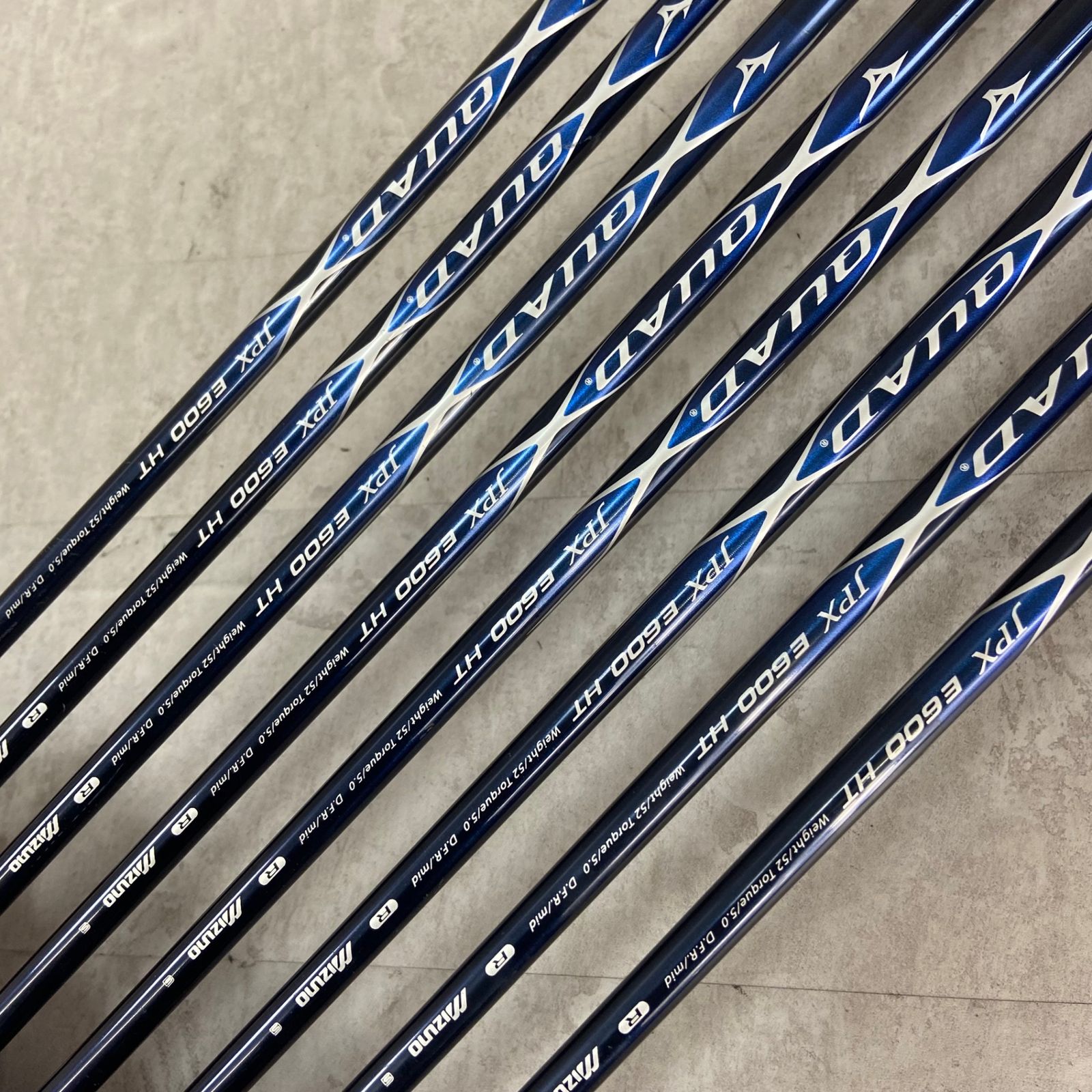 MIZUNO - Mizuno　ミズノ　JPX　E600　メンズゴルフアイアン8本セット　カーボン　R　右利き用　ポケットキャビティ Mizuno ミズノ JPX E600 メンズゴルフアイアン8本セット