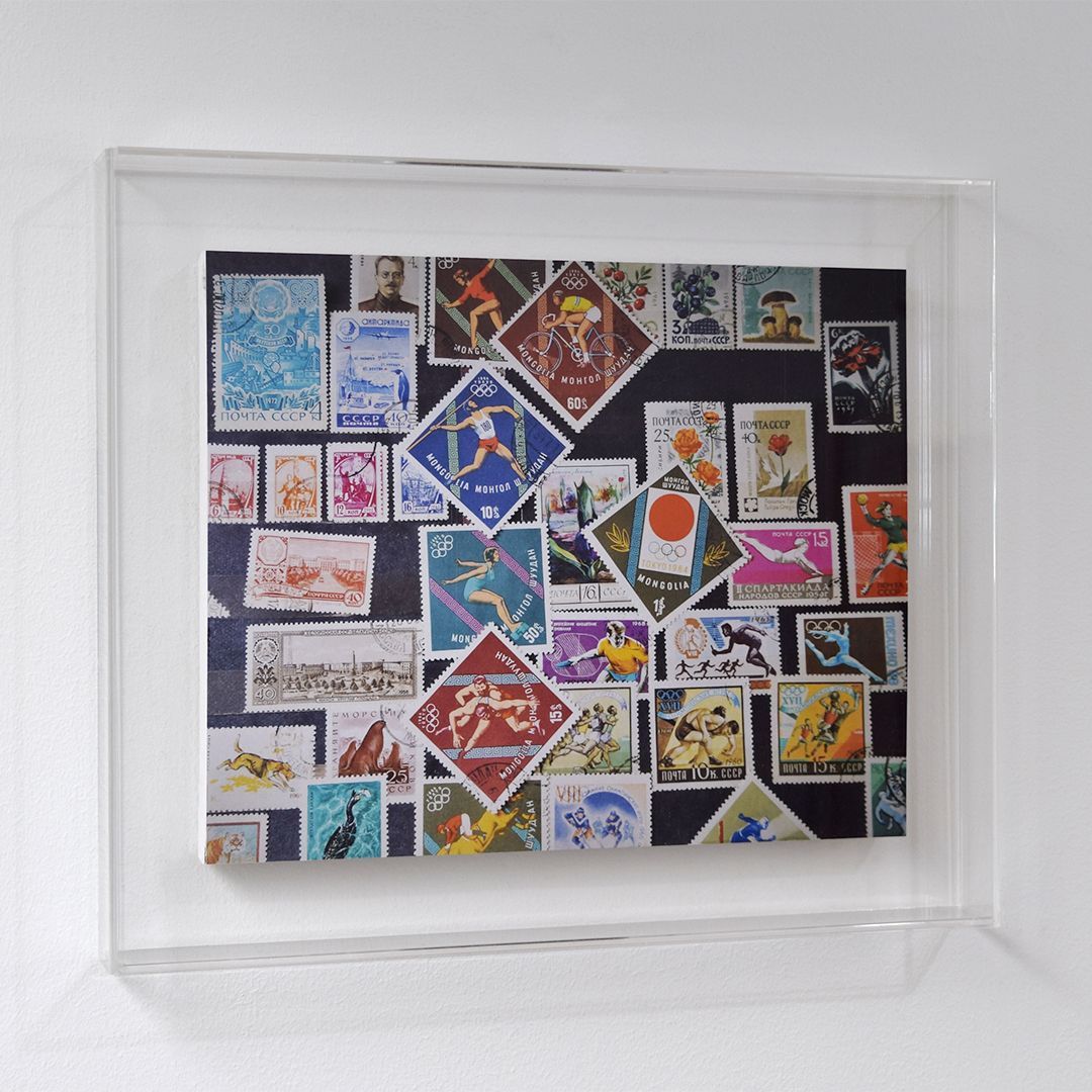 B3 ネジの見えないアクリルフレーム アクリル立体額 木製パネル用額縁 キャンバス用額縁 アクリルケース デッサン額 水彩額 版画額 書道額 油絵額 フォトフレーム アクリルボックス額 薄い作品の浮かし貼り用額縁 特注サイズ オーダー額 オーダーアクリル額