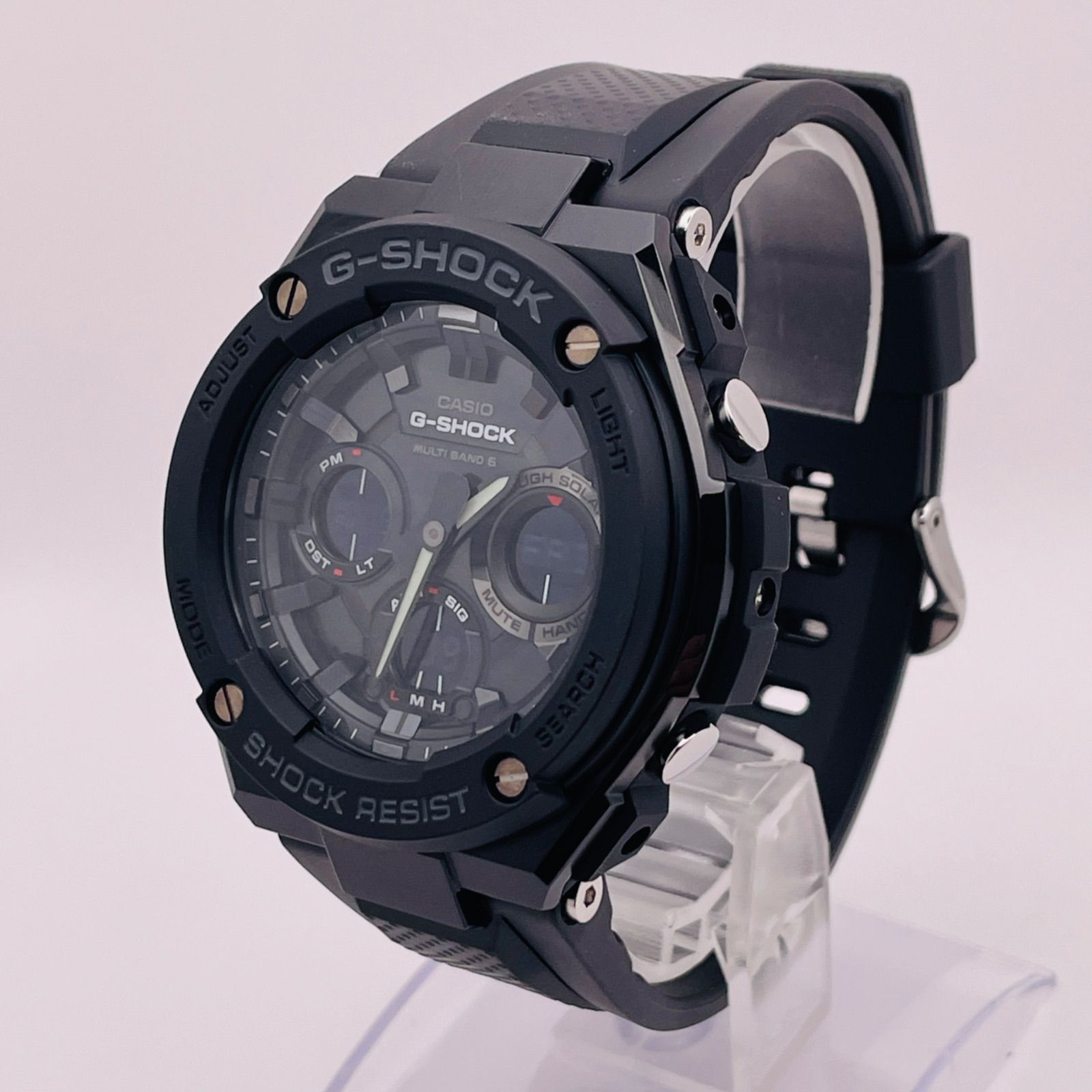メンズ （T689）極美品 正常稼動 CASIO カシオ 電波ソーラー G-SHOCK 