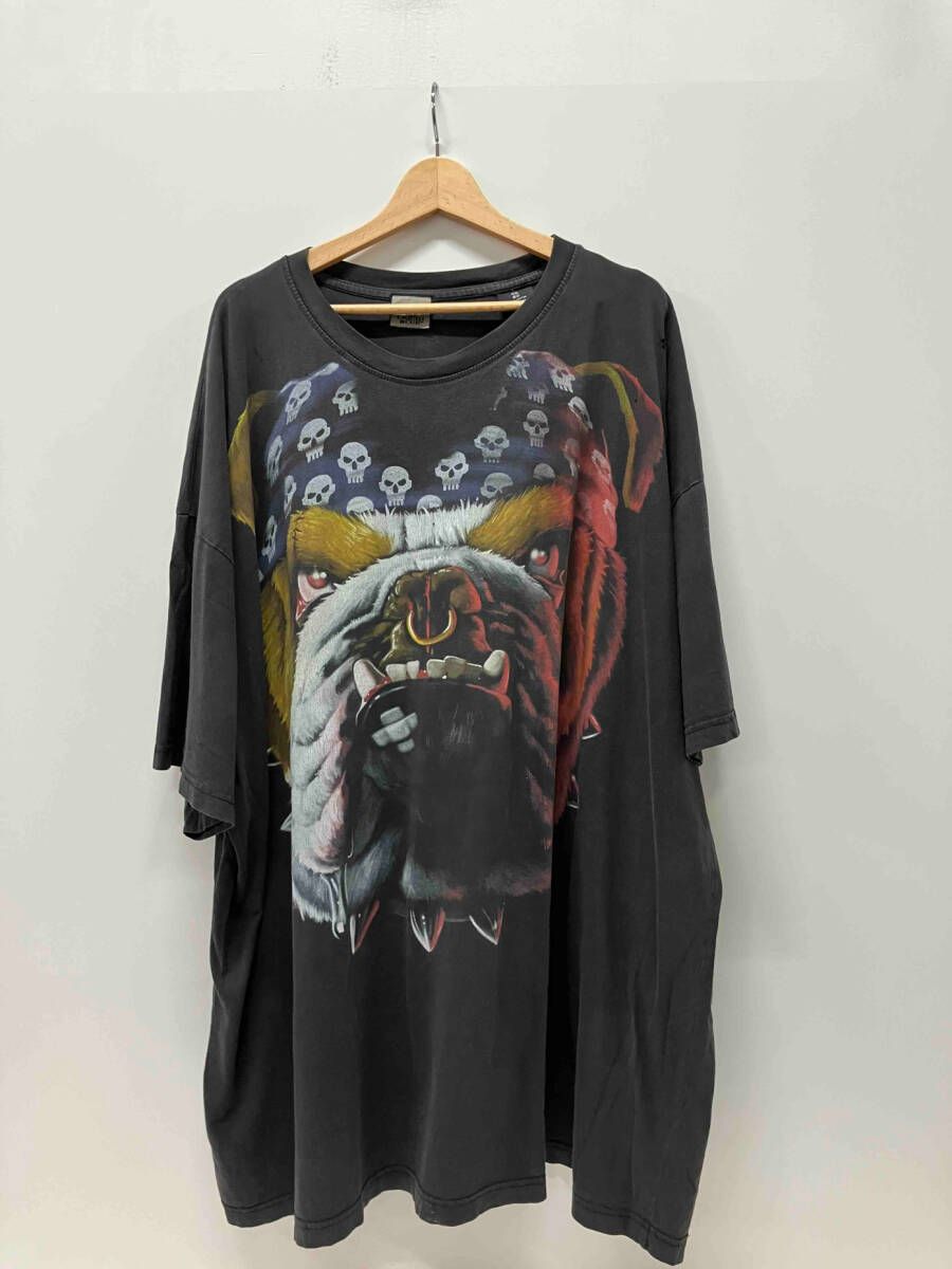 LIQUID BLUE リキッドブルー ブルドック 90sバングラディシュ製 4XL 半袖Tシャツ