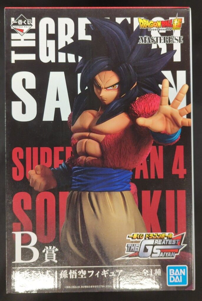 BANDAI SPIRITS 一番くじ ドラゴンボール THE GREATEST SAIYAN B賞超サイヤ人4 孫悟空 MASTERLISEフィギュア