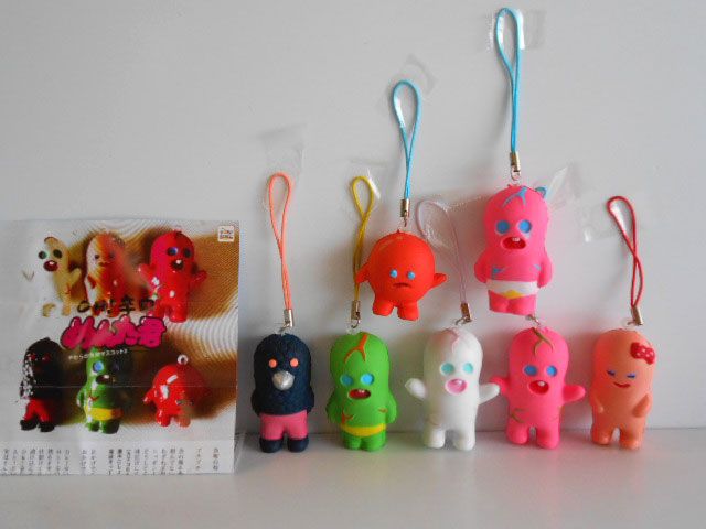 ♯Iri18FO辛口めんた君やわらか魚卵マスコットシークレット入7種 ♯Iri18FO辛口めんた君やわらか魚卵マスコットシークレット入7種