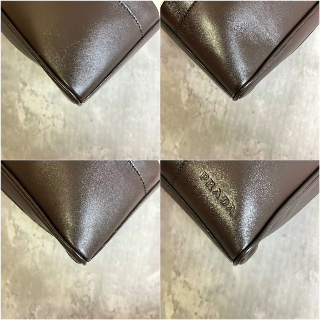 ✨良品✨ PRADA プラダ ワンショルダーバッグ トートバッグ バイカラー 