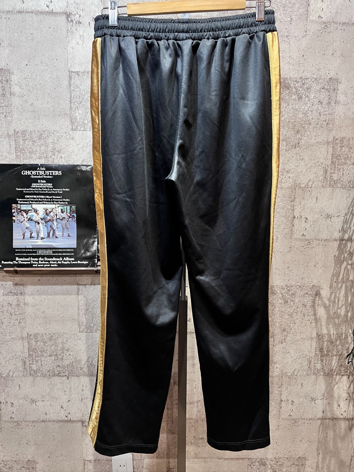 ✨美品✨チャンピオン　ジャージ上下　セットアップ　魔裟斗モデル　黒　金　サイズL ☆美品☆チャンピオン ジャージ 上下 セットアップ XOサイズ