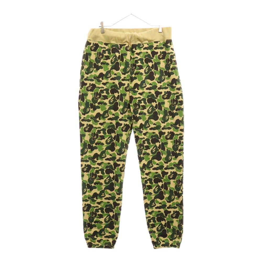 A BATHING APE (アベイシングエイプ) ABC CAMO SWEAT PANT カモ柄 