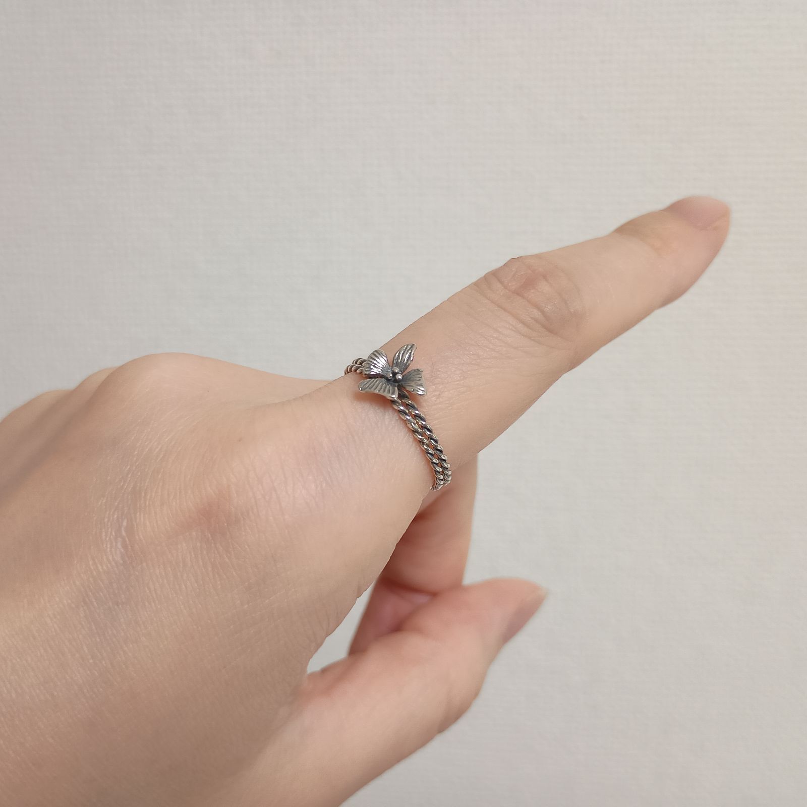 カレンシルバー リング karen silver ring カレン族 スタッカブル