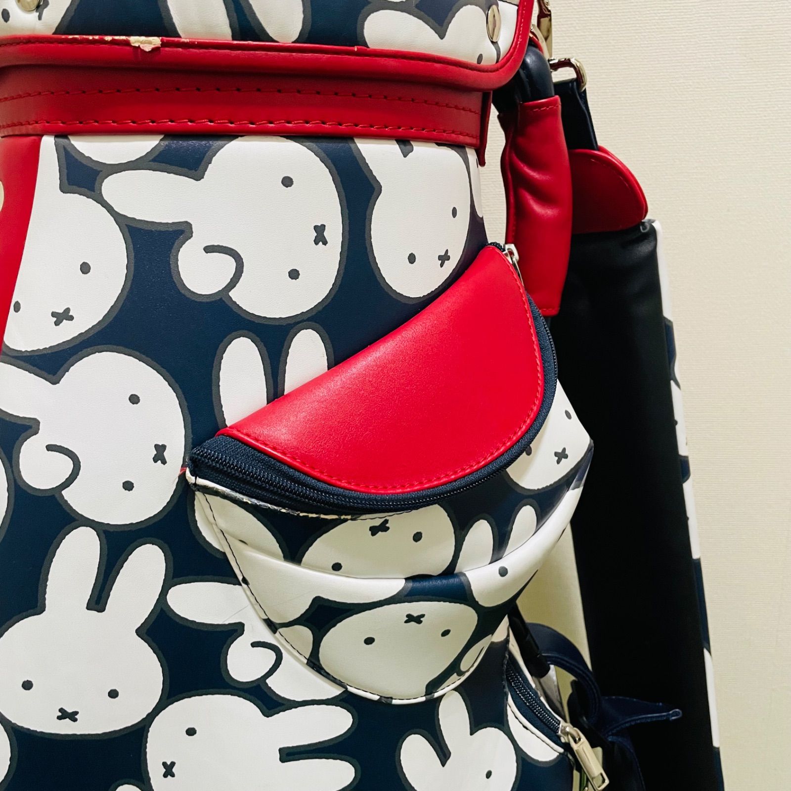 9201 Caro Deporte miffy ミッフィー ゴルフバッグ キャディバッグ