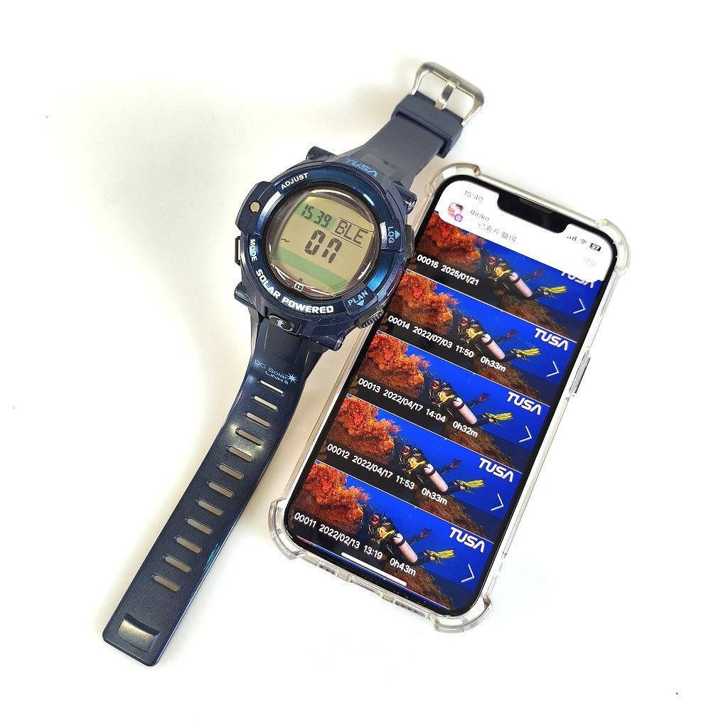 TUSA ツサ DC SOLAR IQ1204 ソーラー式ダイビングコンピューター[DC
