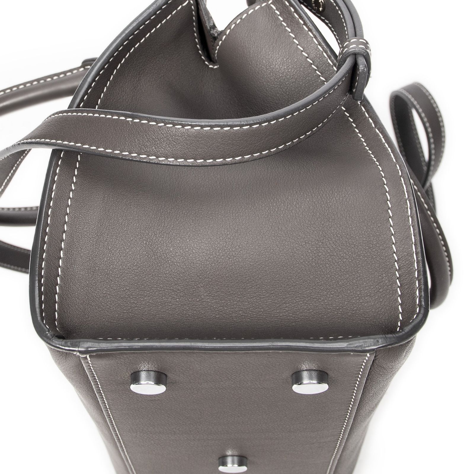 LAURENT イヴサンローラングレーカーフスキンレザーA